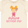 thumbnail image 4 of Inktastic Future Lacrosse Star Girl Girls Baby Bodysuit, 4 of 5
