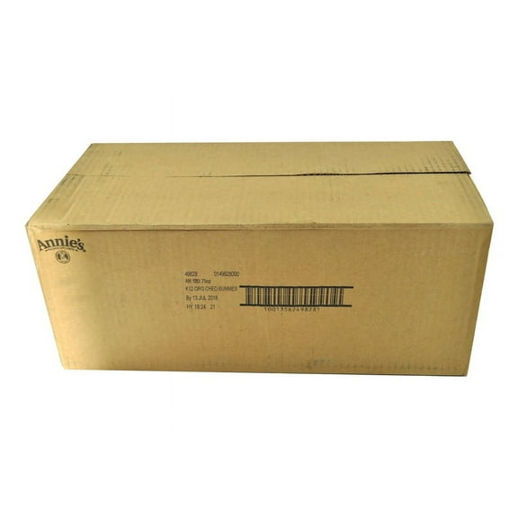 (Price/Case)Annie'S Organic K-12 Cheddar Bunny Crackers 0.75 Ounce Bag - 100 Per Case