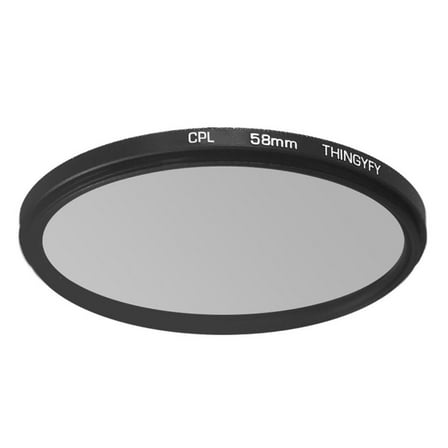 Thingyfy 58mm Circular Polarizer Filter