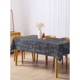 thumbnail image 3 of Mathematics Formulas Rectangle Tablecloth, Blackboard with Math Numerical Geometric Waterproof & StainResistant Tablecloth, Washable Oil-proof Table Cover for Dining/Party/Wedding/Buffet 54x108 In, 3 of 9
