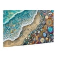 thumbnail image 2 of 500 PCS Dreamy Beach Pebbles 500 Piece Charm jigsaw puzzles,Stunningly Vibrant Colors,Featuring unique and dreamlike illustrations, depicting beautiful beach pebbles,Wooden Puzzle, 2 of 6