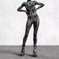 thumbnail image 4 of Body gótico oscuro ciberpunk para Halloween, fiesta en 3D, carnaval, cosplay, Pascua, Purim, bodycon, steampunk, 4 of 5