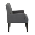 thumbnail image 5 of OSP Home Furnishings Main Street Guest Chair in Woven Charcoal Fabric, 5 of 6