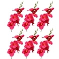 thumbnail image 2 of Dusknt Lifelike Single Stem Artificial Flowers Set, Multipurpose Faux Floral Ornaments, Anti-Fade Fake Flowers for Party Centerpiece, Wall Decor, Outdoor Garden and Photo Shooting Props, 2 of 7
