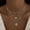5969102HB, variant on Charm Necklaces for Women,14k Gold Plated Waterproof Dainty Choker Necklace Summer Seashell Imitation Pearl Beach Cute Necklaces Set Fashion Jewelry Gift