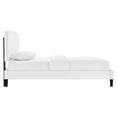 thumbnail image 2 of Alessi Performance Velvet Full Platform Bed White, 2 of 7