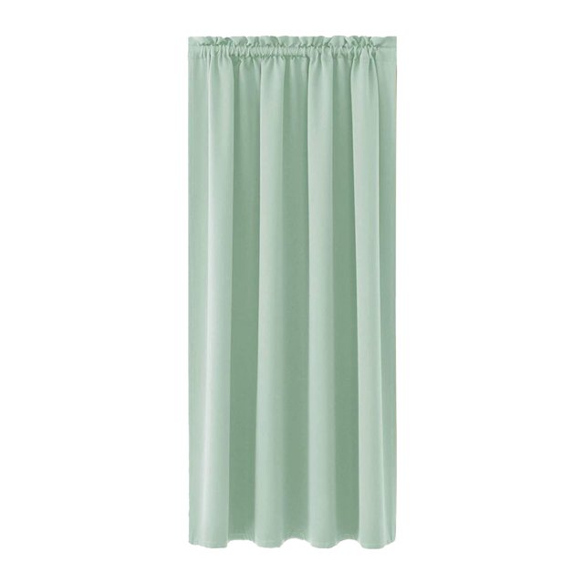 Dvruxg Thermal Insulating Blackout Curtains – Energy Saving Window Curtains for Bedroom & Kitchen – Solid Color Style Soundproof & Light Blocking Curtain Panel