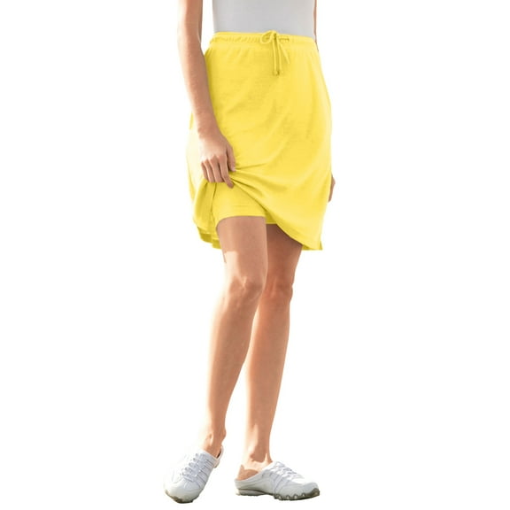 Woman Within Plus Size Sport Knit Skort