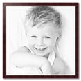 thumbnail image 2 of ArtToFrames 33" x 33" Cherry Stain with Gold Beads Picture Frame, 33x33 inch Red Wood Poster Frame (WOM-4140), 2 of 7
