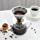 thumbnail image 3 of Cafetera para verter, jarra de vidrio de borosilicato, filtro sin papel de acero inoxidable resistente a la oxidación, colador manual, cafetera de goteo de vidrio, regalos de café de 20 oz TUNC Sencillez, 3 of 5
