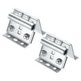 thumbnail image 1 of Uxcell Lot de 4 Supports de Porte de Garage Réglables, Supports à Roulettes en Acier au Carbone, 1 of 6