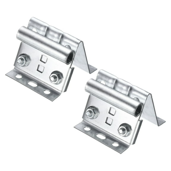 Uxcell 2 Pack Garage Door Adjustable Top Bracket, Carbon Steel Top Roller Brackets