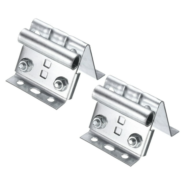 Uxcell Lot de 4 Supports de Porte de Garage Réglables, Supports à Roulettes en Acier au Carbone