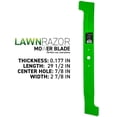 thumbnail image 2 of LawnRAZOR Blade for Murray 690398E701MA 1002068E701 30 inch High Lift 810-CBL2578D, 2 of 6