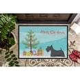 thumbnail image 2 of Carolines Treasures CK3560MAT Scottish Terrier Christmas Tree Door Mat Indoor Rug or Outdoor Welcome Mat 18x27 Doormat, 2 of 3