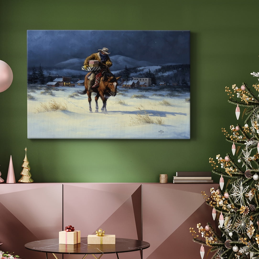 Bringing Christmas Home- Gallery Wrapped Canvas