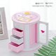 thumbnail image 4 of Caja de joyería musical para niñas, estuche de almacenamiento de collares para niños pequeños, regalo para niños pequeños, caja organizadora de joyas musicales para niños, 4 of 5
