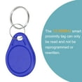 thumbnail image 4 of Unique Bargains 13.56MHz Read Only RFID Proximity IC Key Fobs Smart Token Tag Blue 12 Pack, 4 of 7