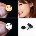 thumbnail image 4 of Minnieouse Pendientes decorativos de estilo Punk para hombre y mujer, aretes decorativos de acero inoxidable, adorno de joyería DIY, regalos, Ropa, zapatos y accesorios Miscelánea Oro 10x10mm, 4 of 6