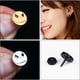 thumbnail image 4 of Minnieouse Pendientes decorativos de estilo Punk para hombre y mujer, aretes decorativos de acero inoxidable, adorno de joyería DIY, regalos, Ropa, zapatos y accesorios Miscelánea Oro 10x10mm, 4 of 6