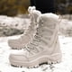 thumbnail image 4 of Zapatos Montañismo Senderismo Botas Nieve para Mujeres Pantorrilla Invierno Al Aire Libre, 4 of 8