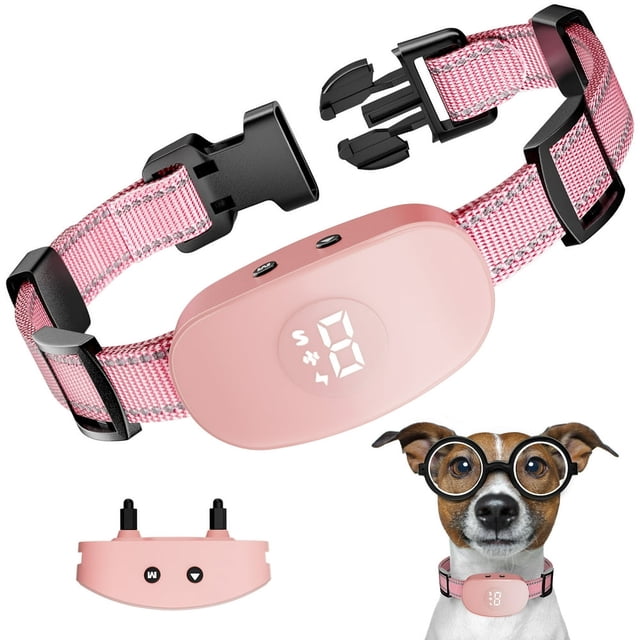 Bark Collar for Dogs 3 Modes Beep Vibration Shock Dog Bark Collar for Small Medium Large Dogs in Humane Effective Methods