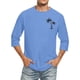 thumbnail image 1 of Amzcrzy - Sudadera Para Hombre, Estilo Casual, Cuello Redondo, Manga Corta, Estampado, Color Azul, Xl, 1 of 4