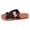Black, variant on Slides for Women Fashion Mesh Strap Open Toe Flat Sandals Lightweight Slip on Beach Casual Footwear Outdoor Slippers Red Size 9.5