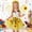 F-323Yellow, variant on ZHOGXU Big Kids Girls Dress Sleeveless Suspenders Sunflower Design Mesh Comfortable Stylish Tutu Dresses For Party And Performance Yellow 6-12 Month