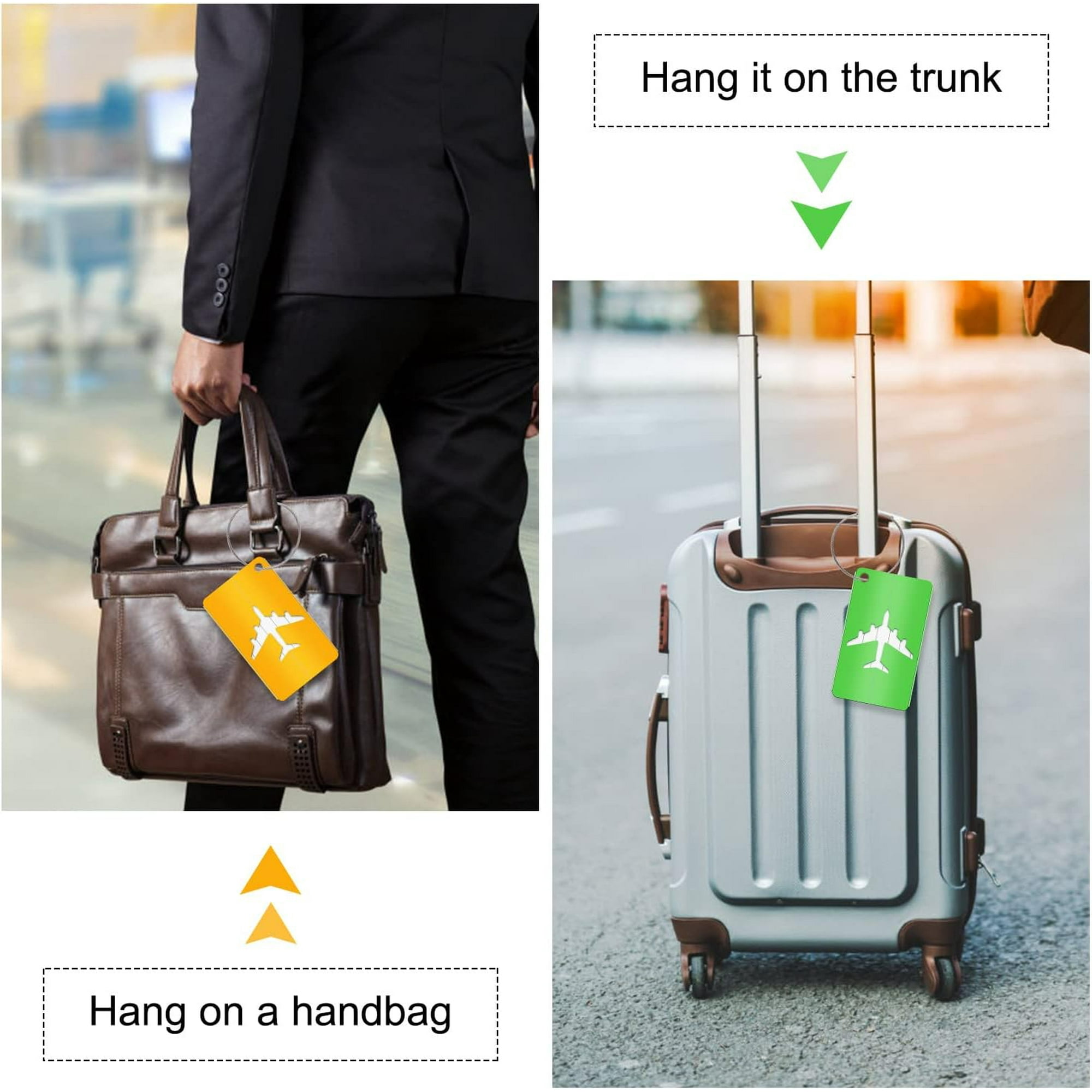 Etiquettes de bagages en onyx/cuir – Bentley