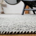 thumbnail image 4 of SAFAVIEH Kilim Fallon Striped Area Rug, Black/Ivory, 6' x 9', 4 of 8