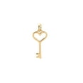 thumbnail image 3 of Bead Landing Charmalong Gold Heart Key Charm, 12 Pack, 3 of 3