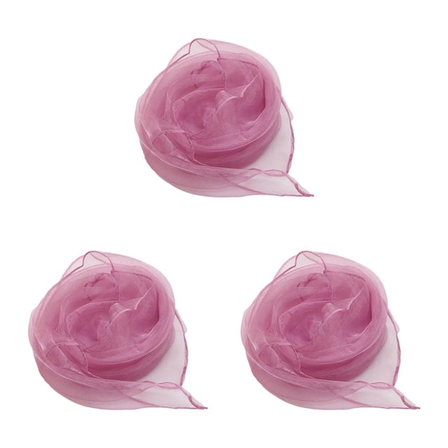 Minnieouse Bufandas cuadradas Pañuelo de gasa Adornos para el cabello Ropa informal para niños de jardín de infantes para representaciones Type1 NO1