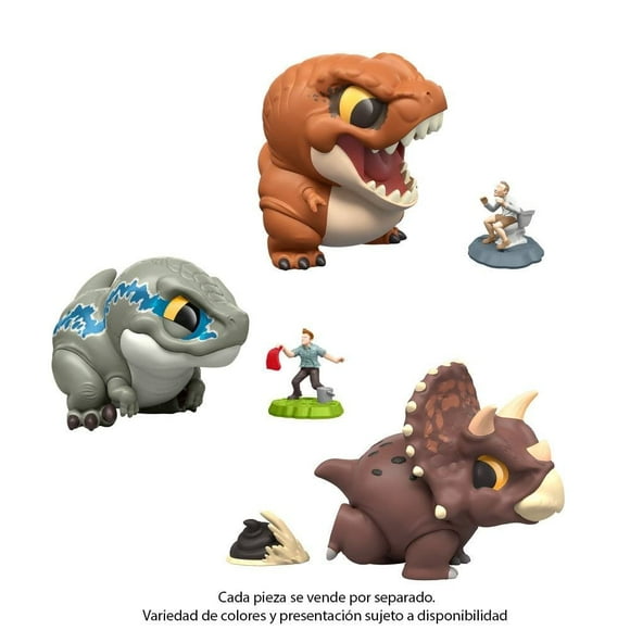 Dinosaurio de Juguete Jurassic World Jurassic World Bite Club Coleccionable Varios Modelos 1 pieza