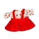 thumbnail image 2 of Ropa para muñecos de peluche de 20 cm, dibujos animados, suave, disfraces para muñecos de peluche. falda roja, 2 of 9