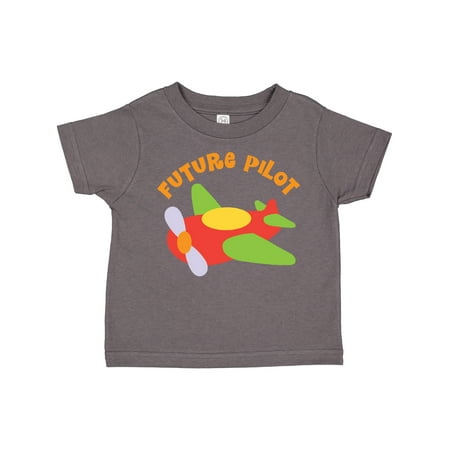 

Inktastic Future Pilot Airplane Gift Toddler Boy or Toddler Girl T-Shirt