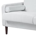 thumbnail image 5 of UIXE 62'' Loveseat Sofa for Living Room Indoor 2-seater Sofa Small Couch for Bedroom Office, Beige, 5 of 5