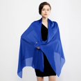 thumbnail image 2 of HSHDLDF Shawls for Women Scarf Wraps for Evening Dresses Like Chiffon Scarves Formal Shawls for Wedding, 2 of 6