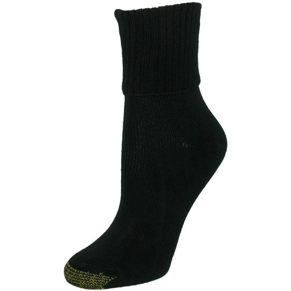 Gold Toe Turn Cuff Bermuda Socks (3 Pair Pack) (Women's)