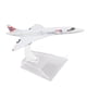 thumbnail image 4 of Avión modelo decoración coleccionable aviación Diecast modelo de avión para niños adultos escritorio, 4 of 10