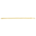 thumbnail image 3 of JewelStop 14K Yellow Gold 4.7mm Bismark Chain 16 Inches, Pear Shaped Lobster Clasp - 3.4gr., 3 of 6