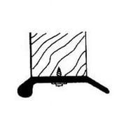 Seal Btm Dr 9Ft Vnyl Blk Prime Line Products Garage Door CCGD12125 Black Vinyl