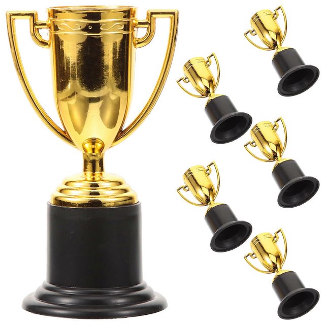 Creative Simulated Trophies 6Pcs Plastic Cup Kids Reward Toys For Classroom Use