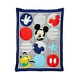 thumbnail image 2 of Disney Baby Mickey Mouse Best Buddies 4 Piece Nursery Crib Bedding Set, Multi, 2 of 5
