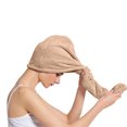 thumbnail image 3 of Paquete de 3 toallas de pelo para mujer, toallas de ducha suaves para el pelo, turbante, toallas para la cabeza de secado Vhermosa, 3 of 5