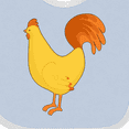thumbnail image 4 of Inktastic Cute Yellow Chicken Boys or Girls Baby Bib, 4 of 4
