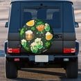 thumbnail image 5 of Kll St Patrick'S Day10 Tire Cover,Universal Wheel Tire Cover For Trailer, Rv, Suv, Truck,Camper And Many Vehicle,(17 Inch), 5 of 8