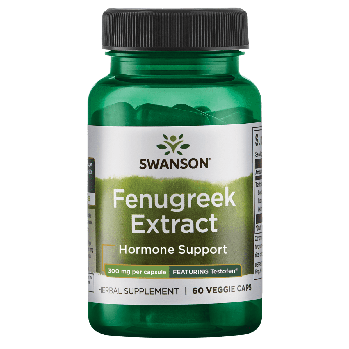 Swanson Testofen Fenugreek Extract Ayurvedic Herbal Supplement