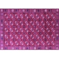 thumbnail image 1 of Ahgly Company Indoor Rectangle Southwestern Purple Country Area Rugs, 8' x 10', 1 of 4