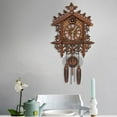 thumbnail image 1 of Tnarru Wooden Cuckoo Clock, Cuckoo Clock, Wall Clock, Children's Room Clock, Clockwork , Wooden 2, 1 of 8